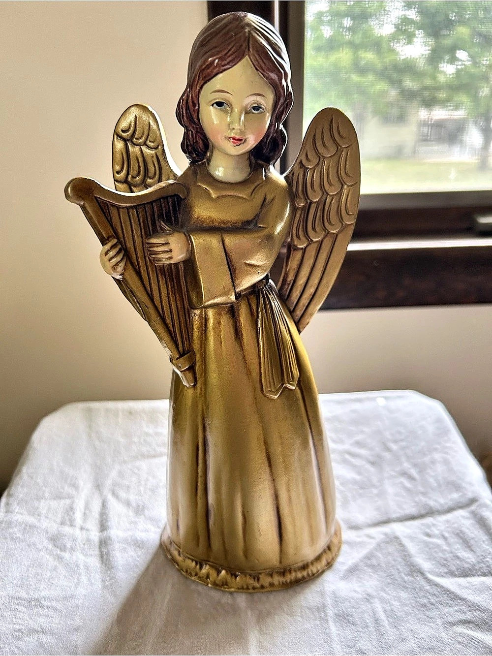 Mid Century Angel Figurine Decor